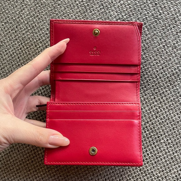 Authentic Gucci GG 2.0 Matelassé Leather Card Case!! - Picture 5 of 7